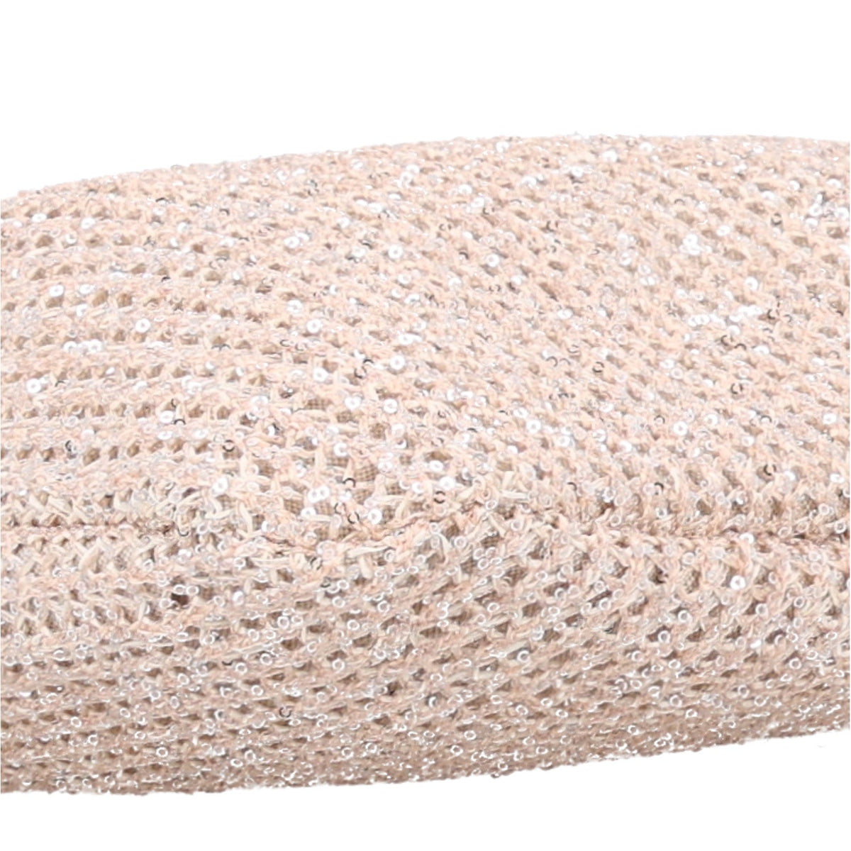 Miu Miusequin Mesh Ivy Bag Cipria Handbag