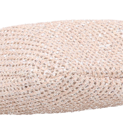 Miu Miusequin Mesh Ivy Bag Cipria Handbag