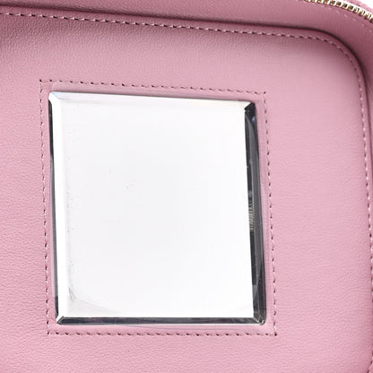 Small Quilted Caviar Handbag - Pink