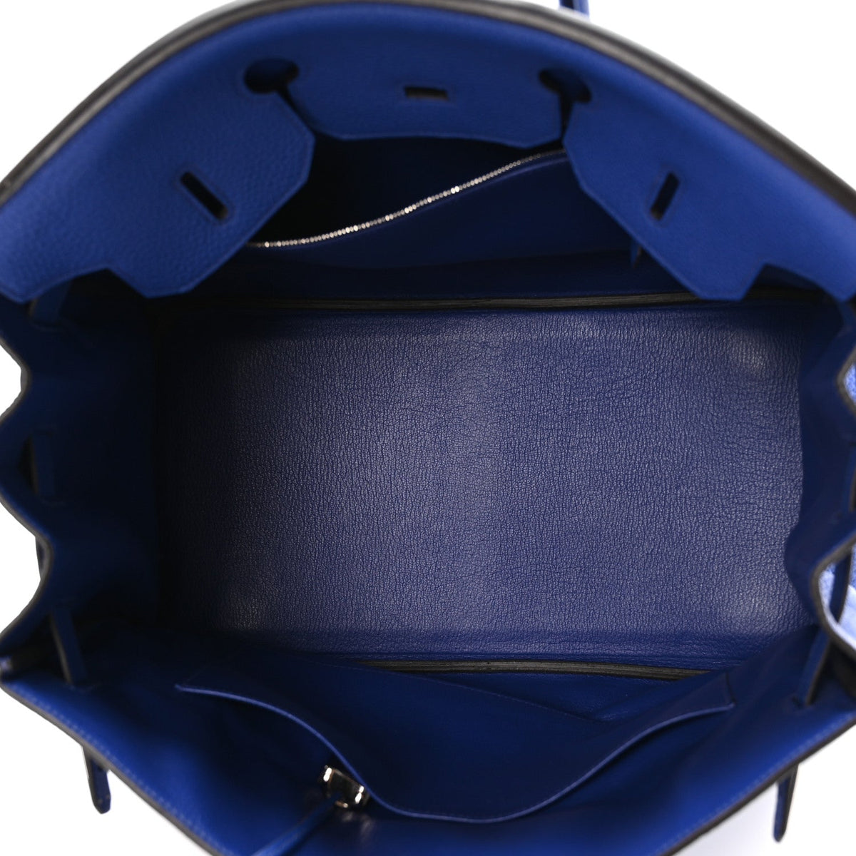 Togo Birkin 35 Bleu France Handbag