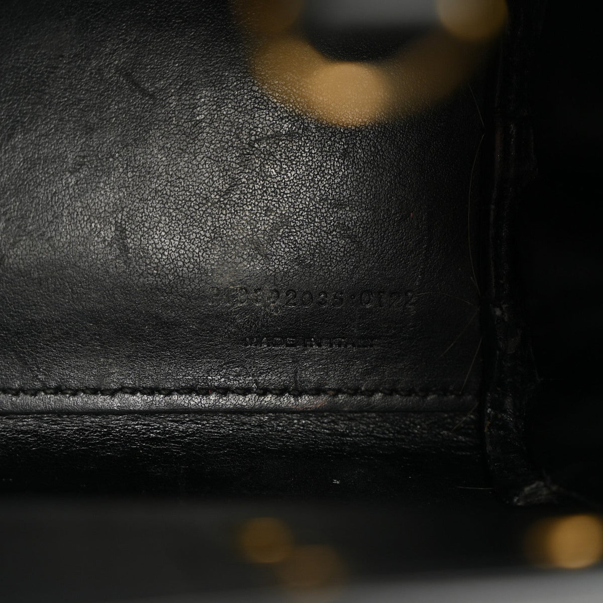 Nano Calfskin Handbag - Black