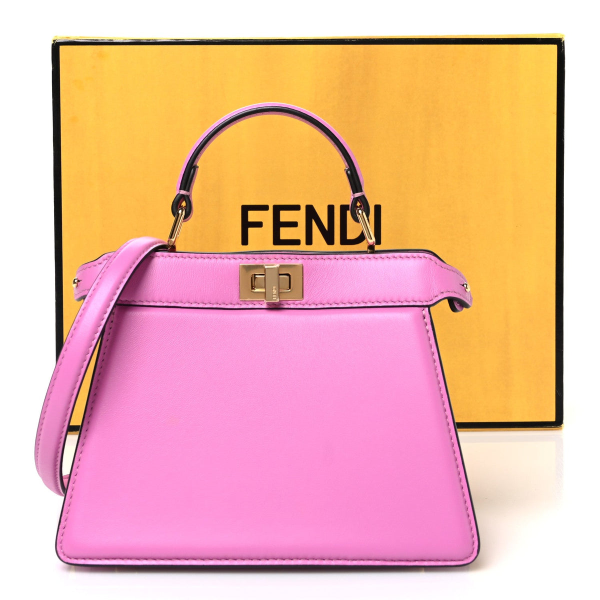 Nappa Satchel Bag - Rosa