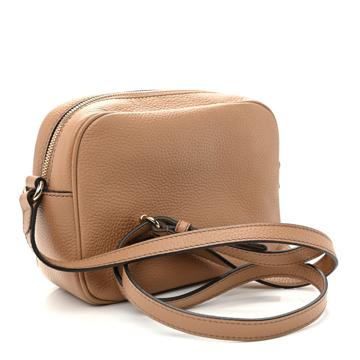 Small Calfskin Handbag - Beige