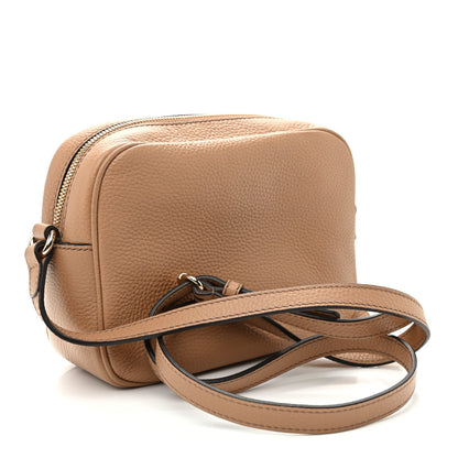 Small Calfskin Handbag - Beige