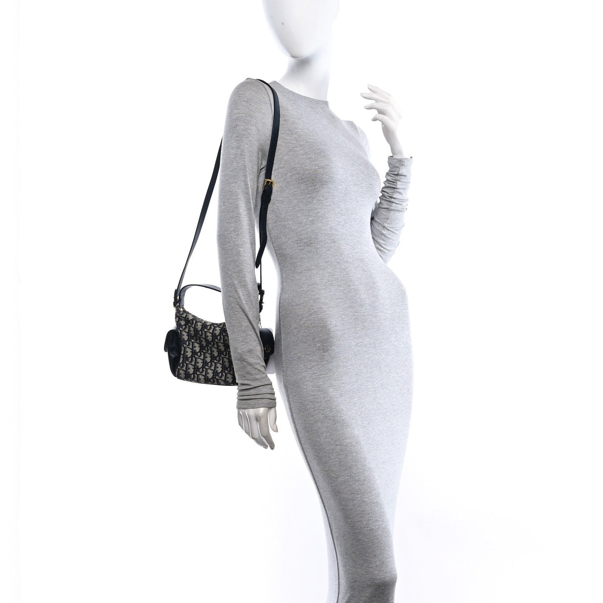 Mini Calfskin Handbag - Blue