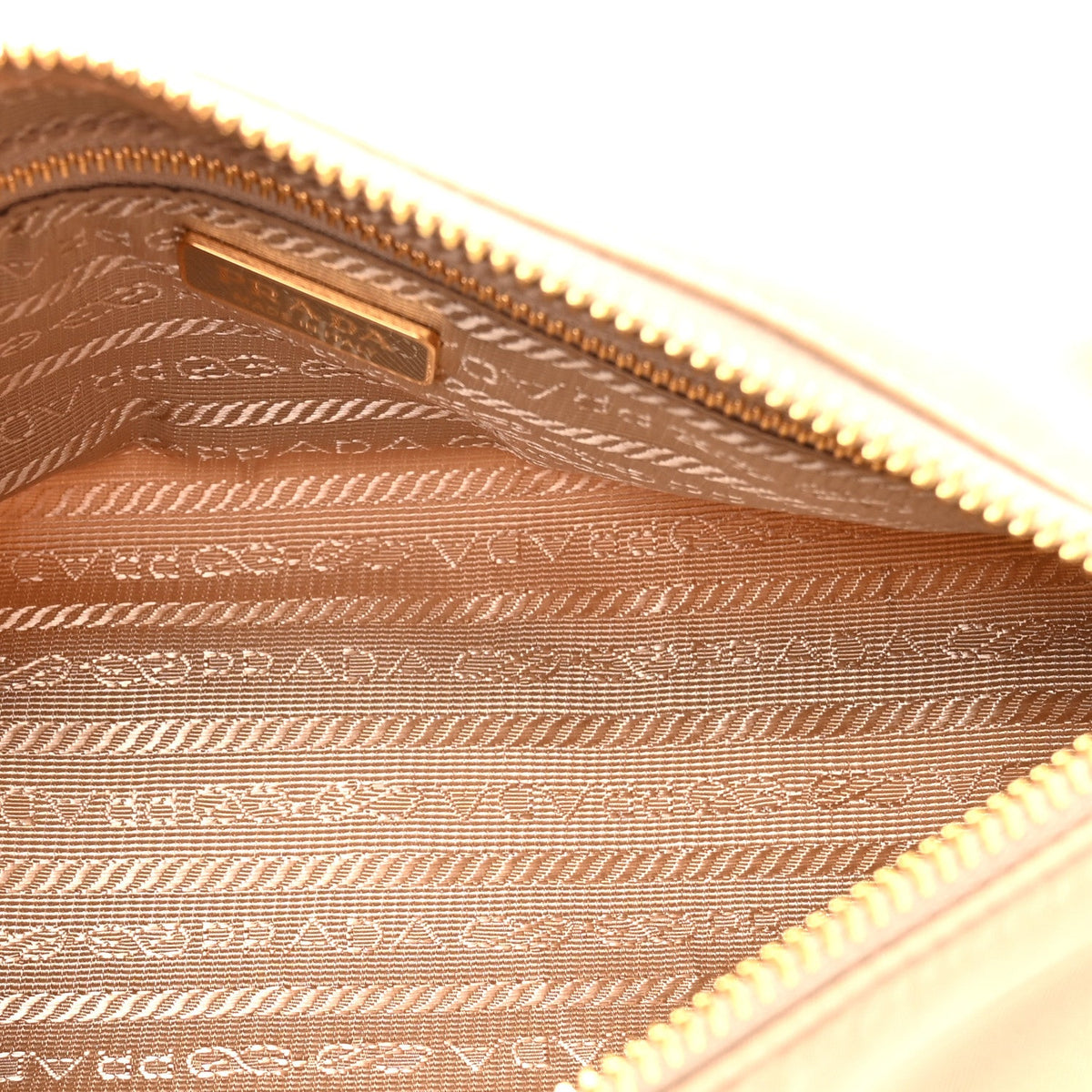 Nylon Shoulder Bag - Brown