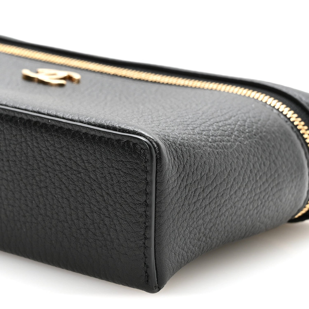 Small Calfskin Handbag - Black