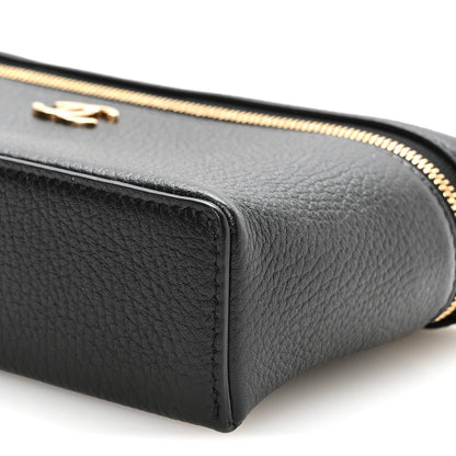 Small Calfskin Handbag - Black
