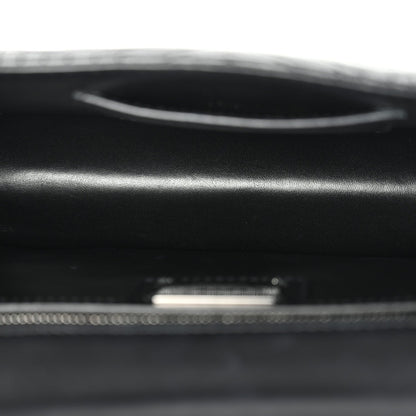 Quilted Calfskin Shoulder Bag - Black