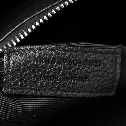 Small Calfskin Handbag - Black