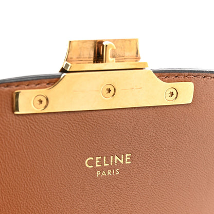 Calfskin Canvas Handbag - Tan