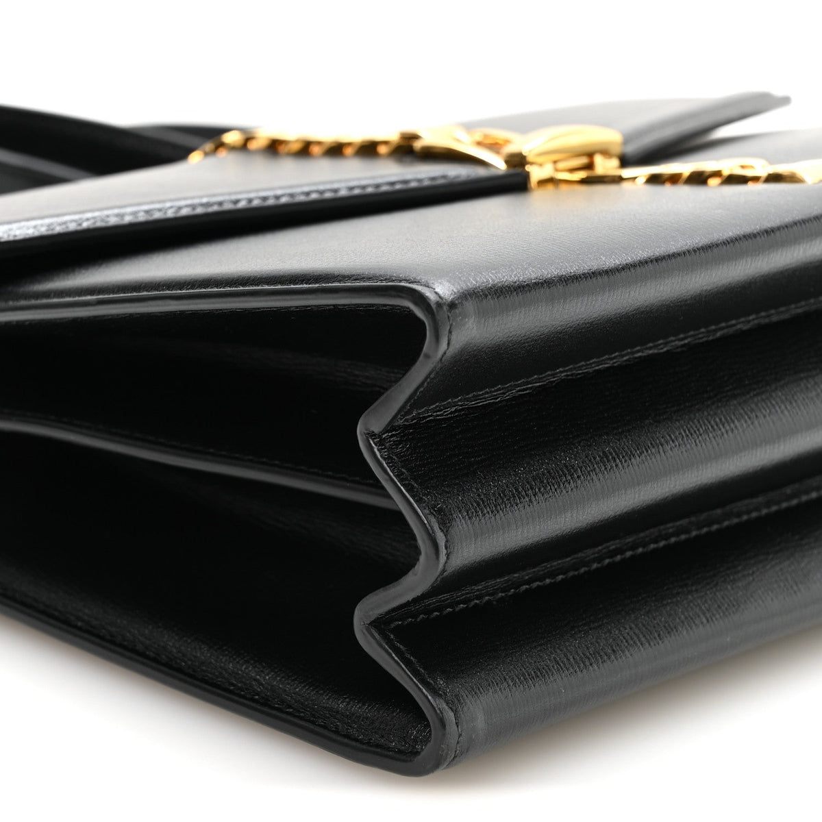 Small Calfskin Handbag - Black