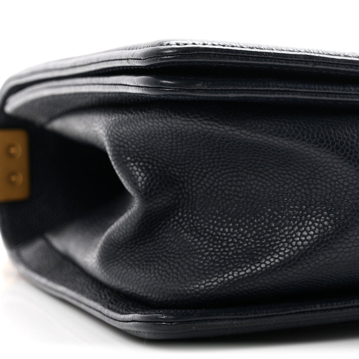 Medium Quilted Caviar Flap Shoulder Bag