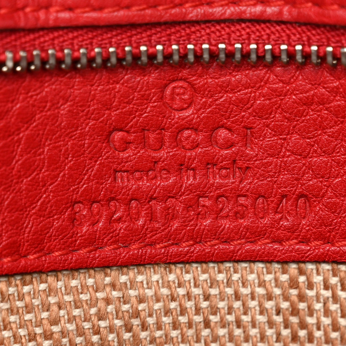 Small Calfskin Handbag - Red