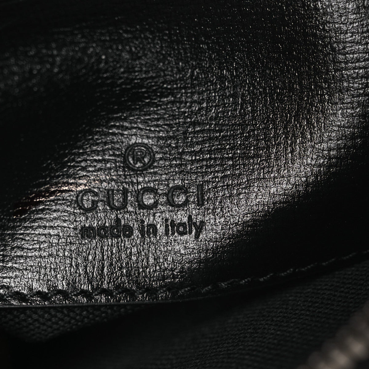 Small Calfskin Pouch - Black