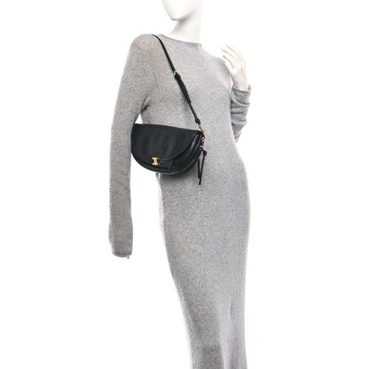 Lambskin Handbag - Black