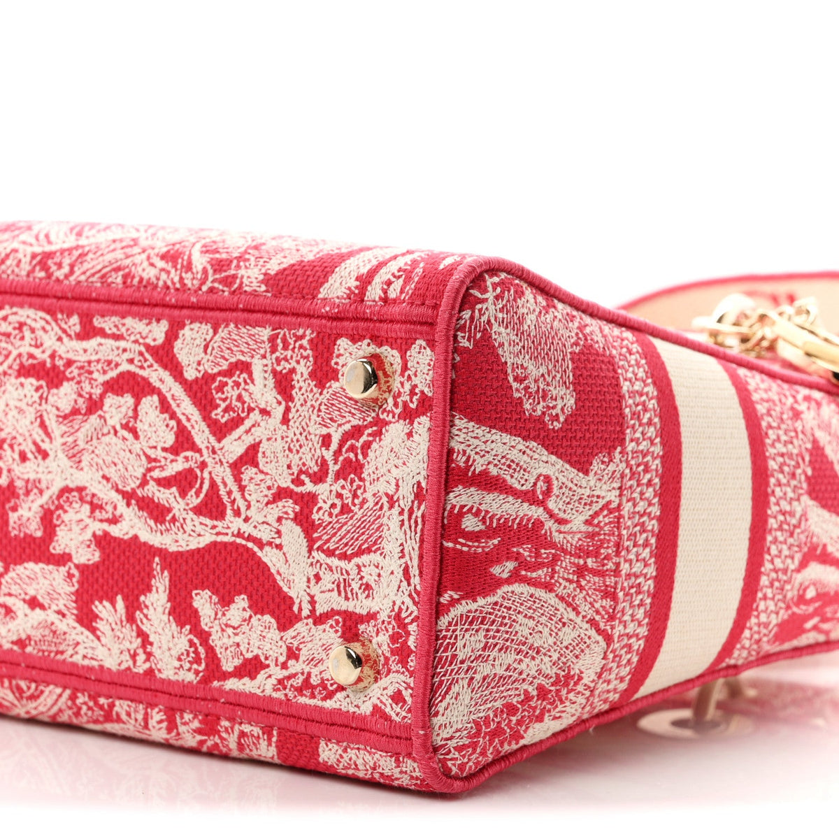 Medium Canvas Handbag - Red