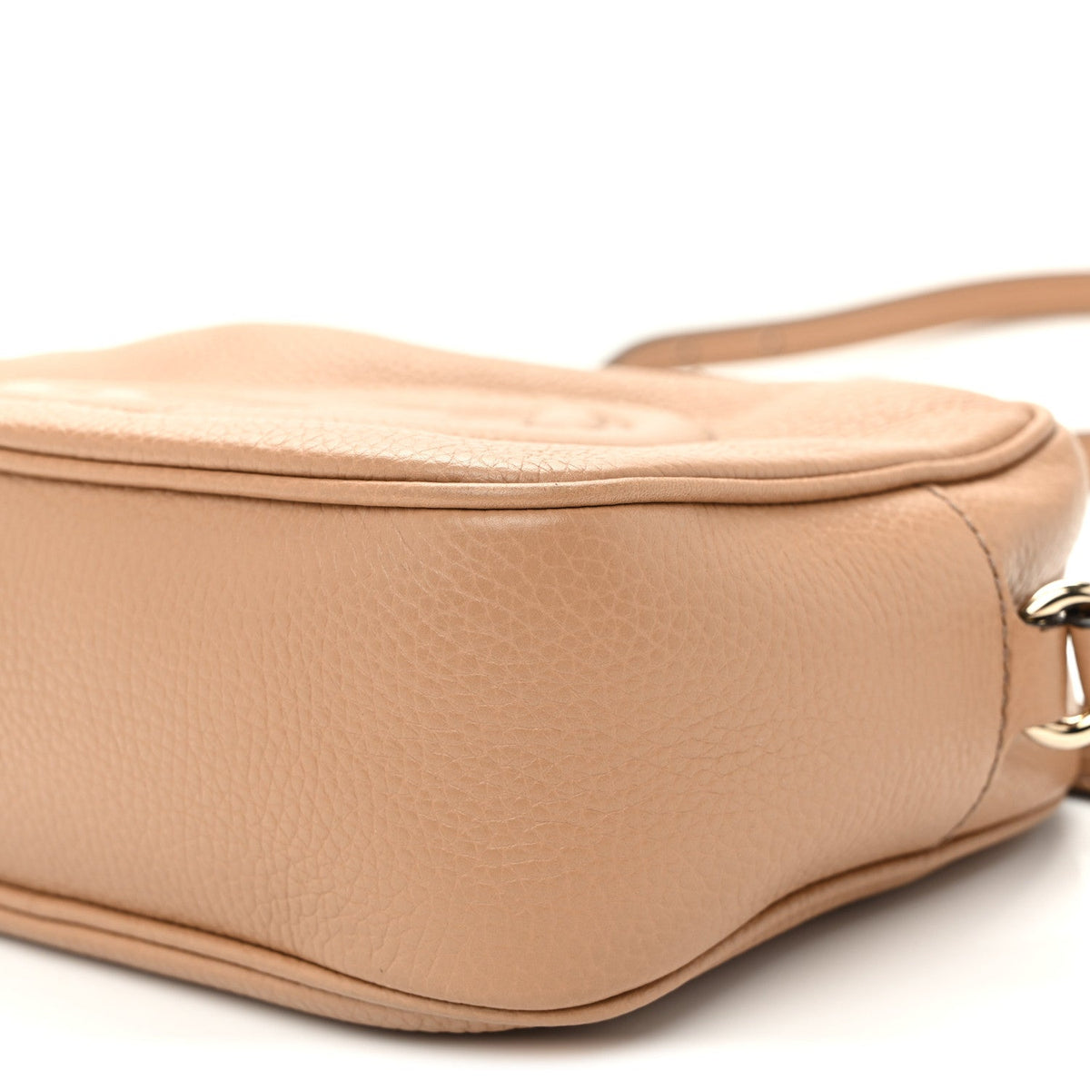 Small Calfskin Handbag - Beige
