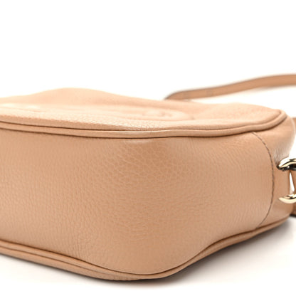 Small Calfskin Handbag - Beige