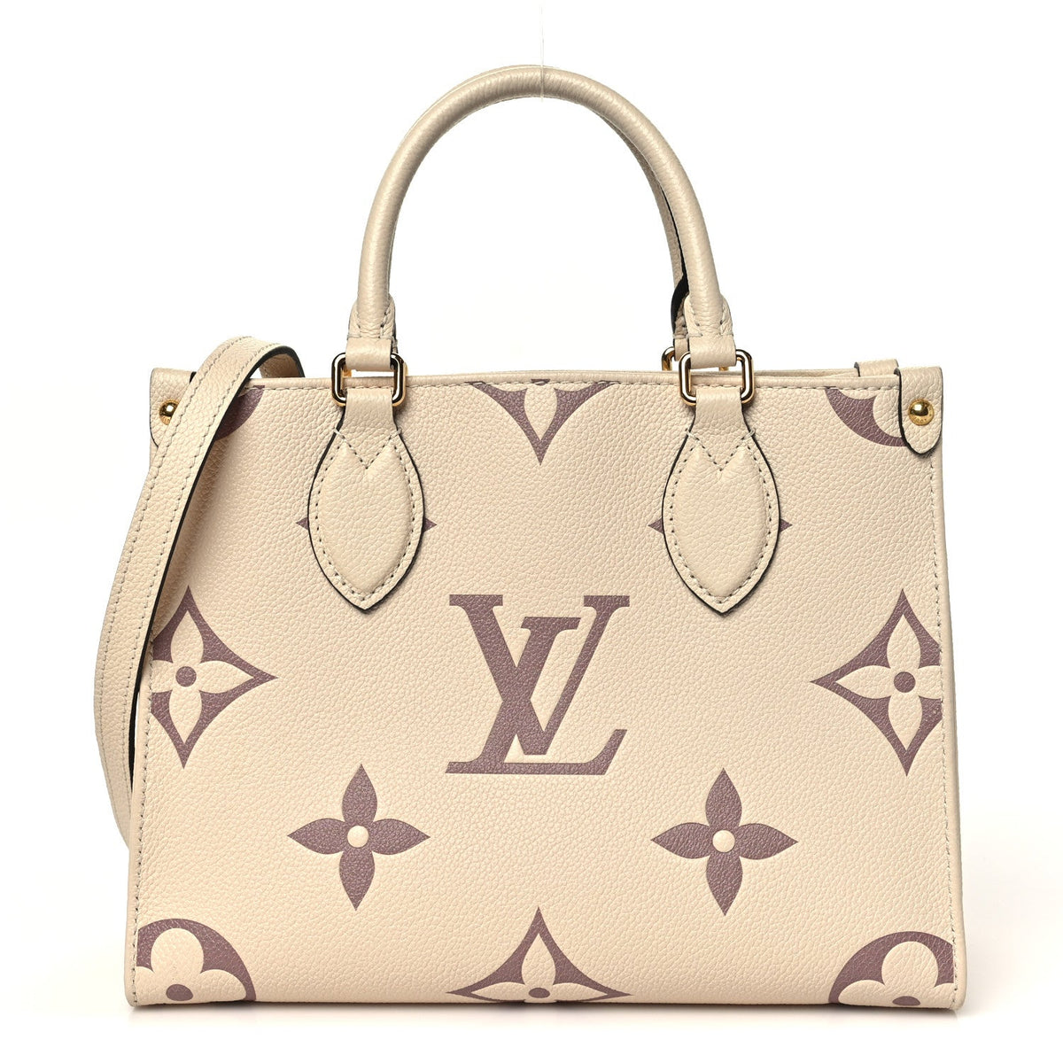Empreinte Monogram Giant Onthego Pm Crem Handbag