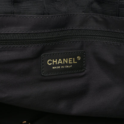 Medium Nylon Tote Bag - Black