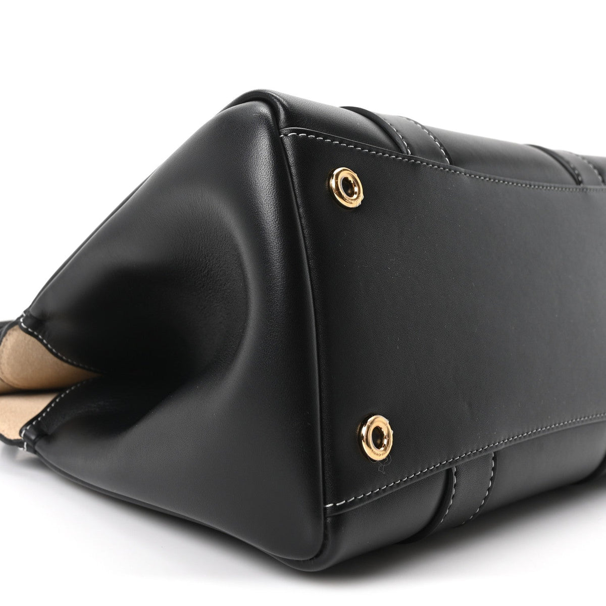 Calfskin Handbag - Black