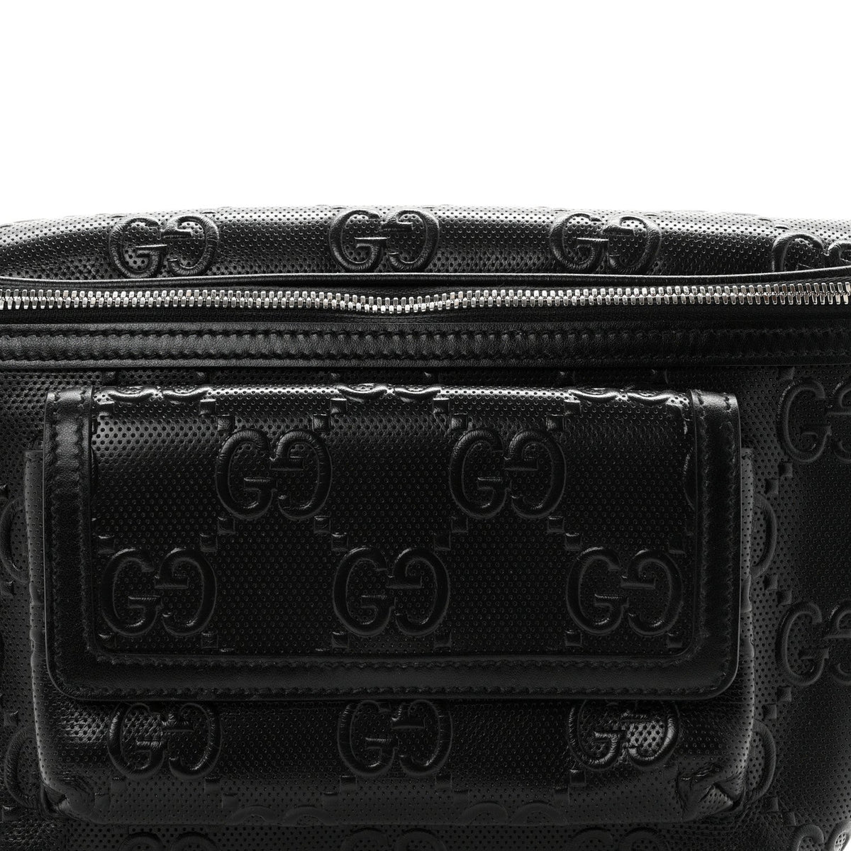 Calfskin Belt Bag - Black