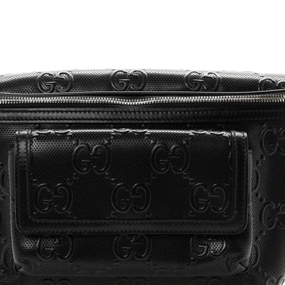 Calfskin Belt Bag - Black