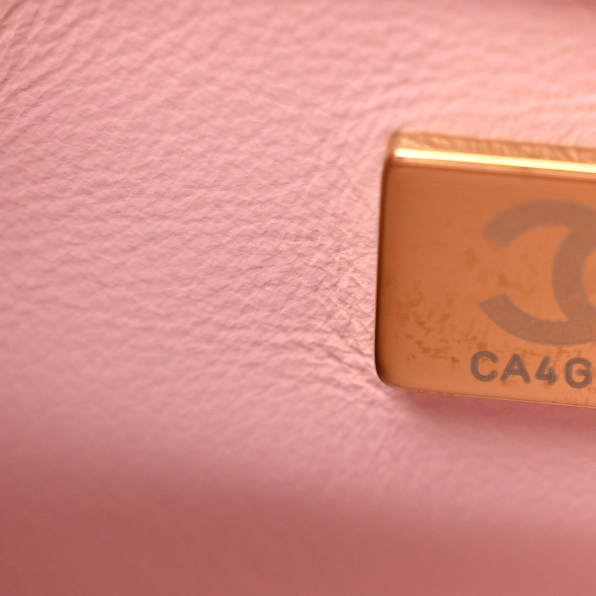 Small Quilted Lambskin Flap Shoulder Bag - Pink