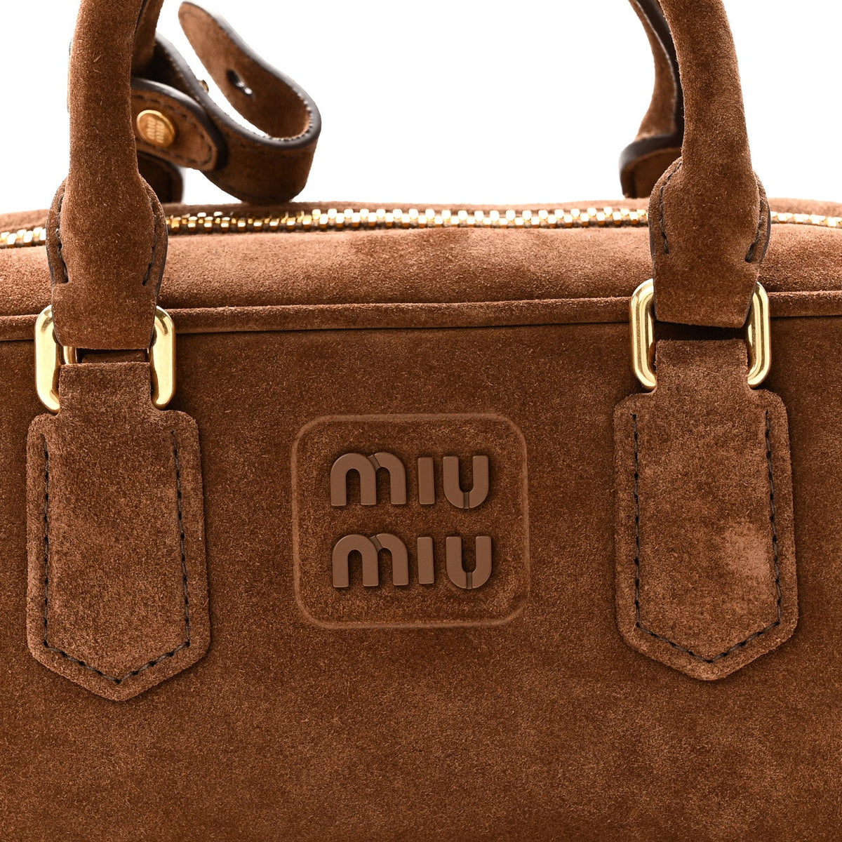 Suede Handbag