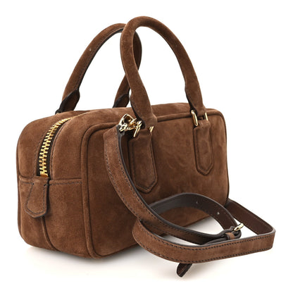 Suede Handbag