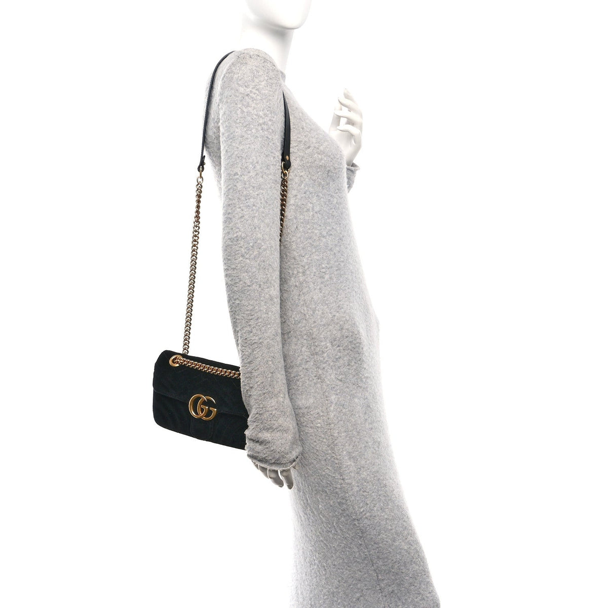 Mini Shoulder Bag - Black