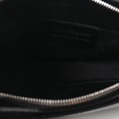 Calfskin Hobo Bag - Black