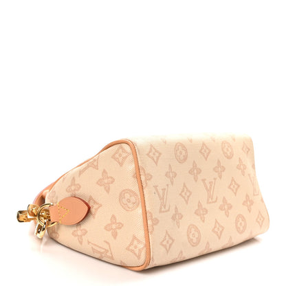 Monogram Origine Lin Speedy Bandouliere  Handbag