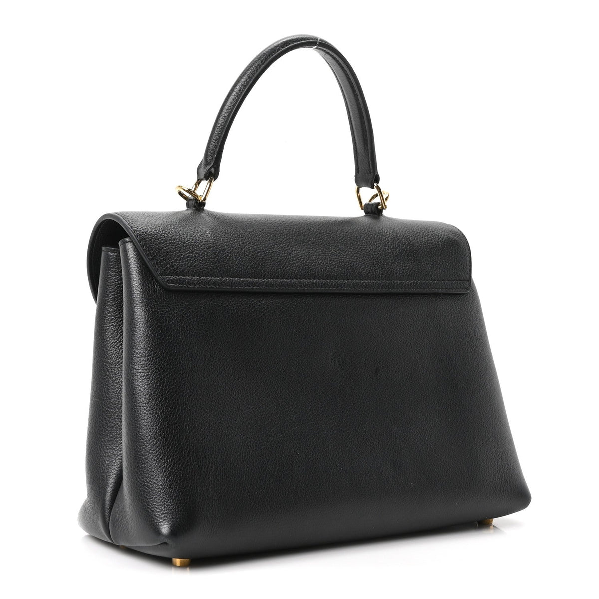 Medium Calfskin Handbag - Black