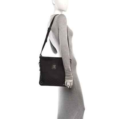 Nylon Handbag - Brown