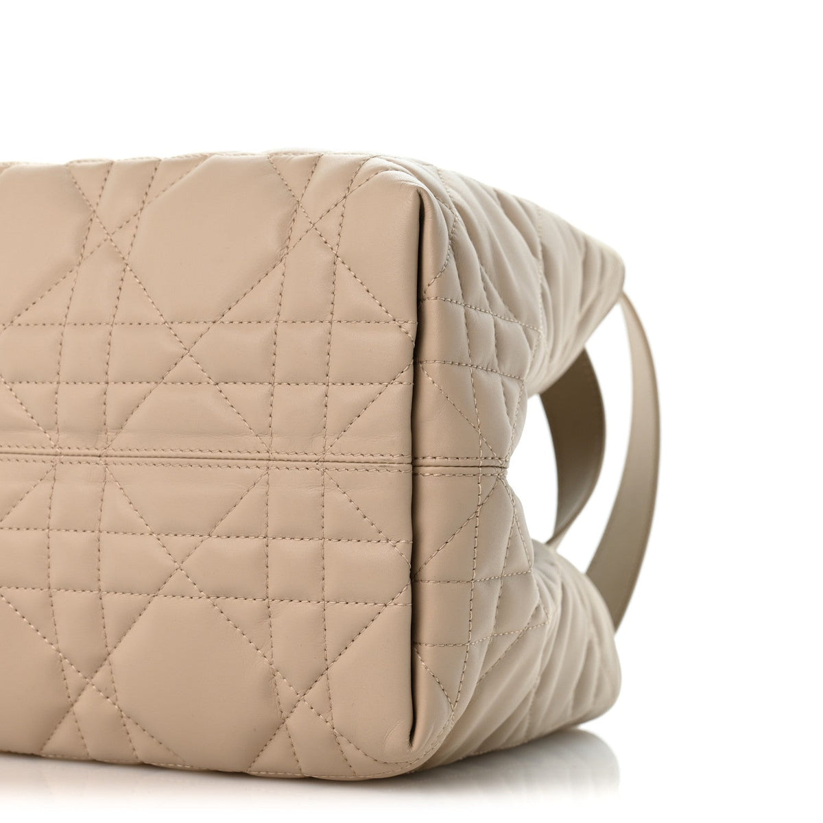 Medium Calfskin Handbag - Beige