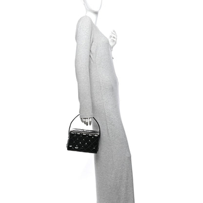 Quilted Clutch Bag - Black