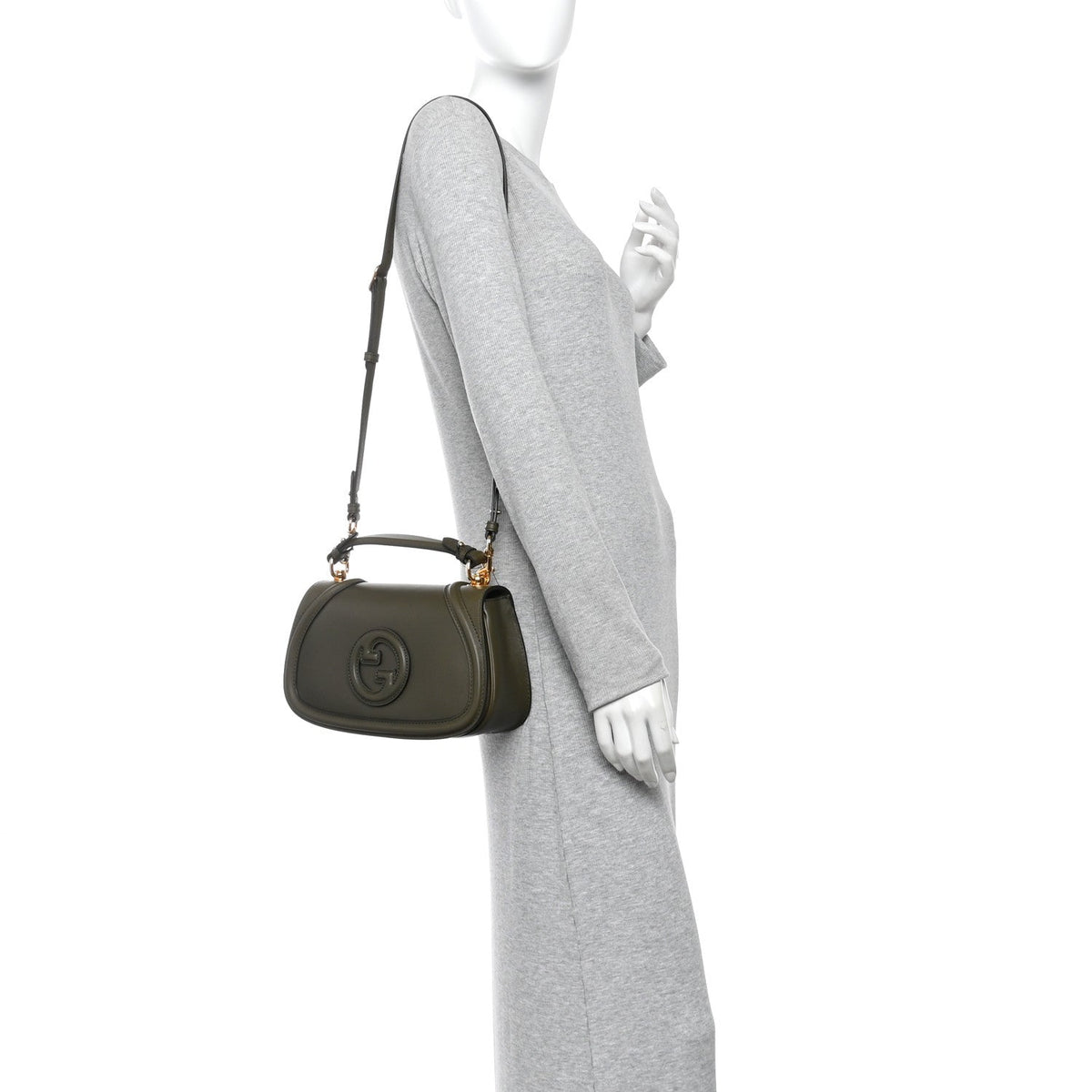 Medium Calfskin Handbag - Green