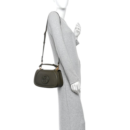 Medium Calfskin Handbag - Green