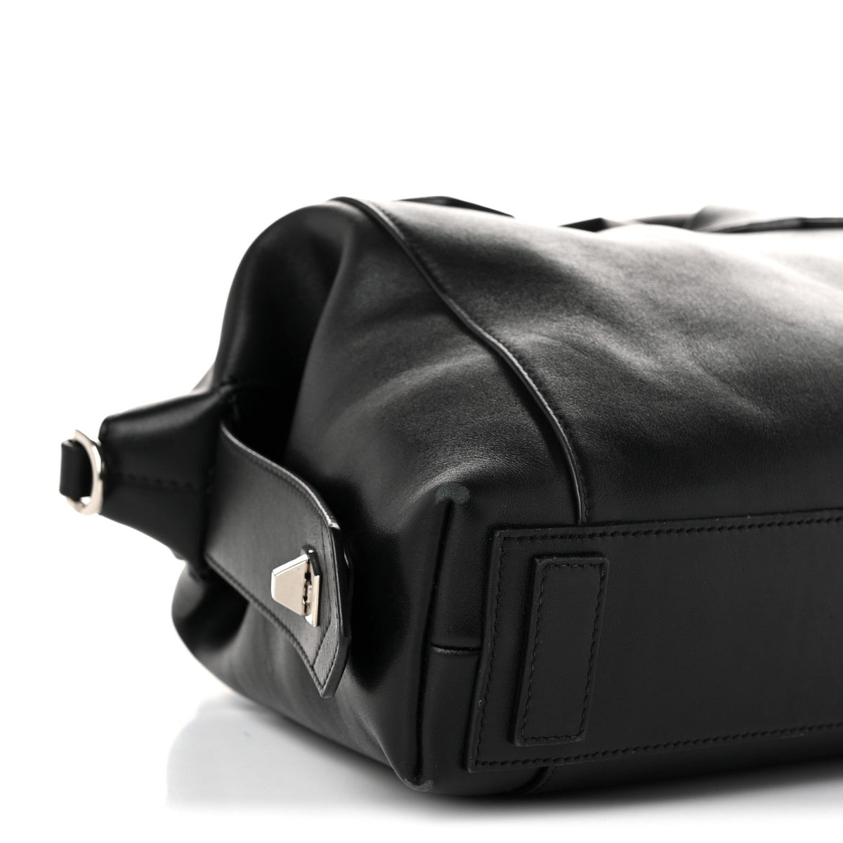 Small Calfskin Handbag - Black