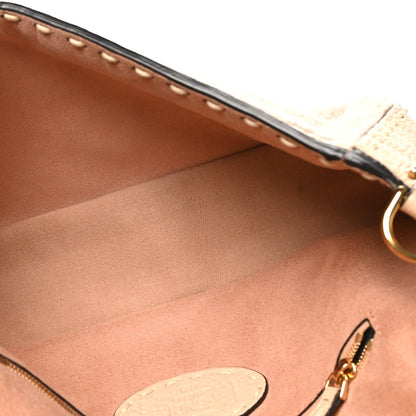 Sheepskin Handbag - Plaster