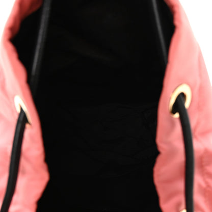 Medium Nylon Backpack - Pink