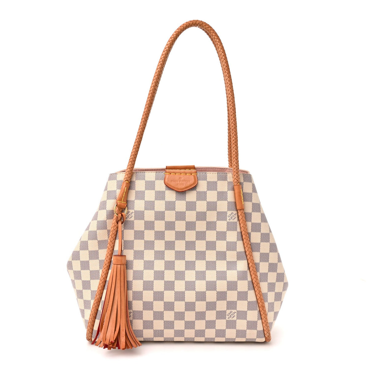 Damier Azur Propriano Rose Ballerine Handbag