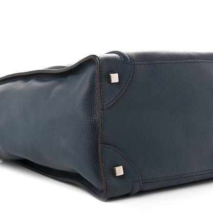 Mini Calfskin Travel Bag - Blue
