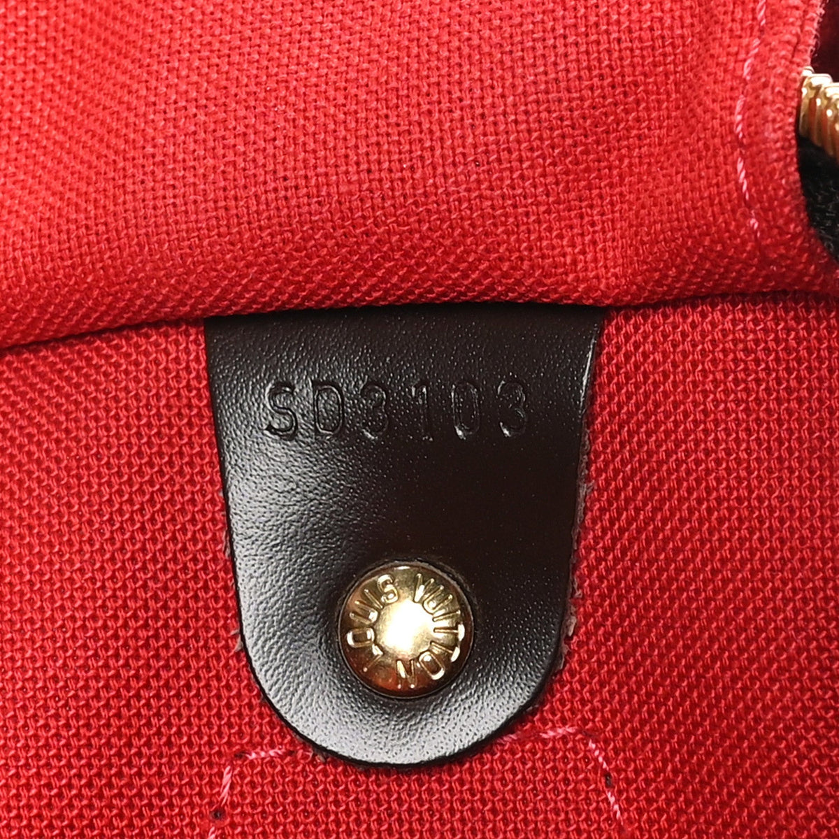 Damier Ebene Speedy Bandouliere 35 Handbag