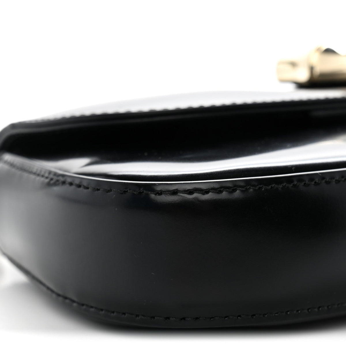 Small Calfskin Handbag - Black