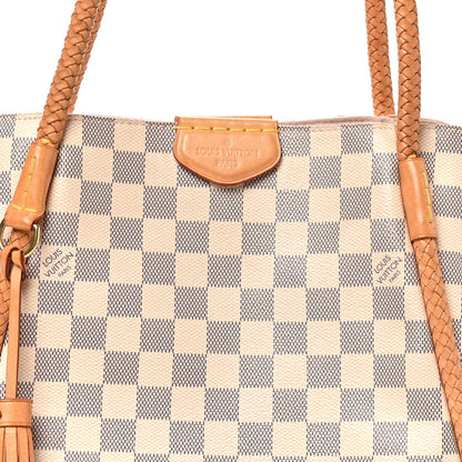 Damier Azur Propriano Rose Ballerine Handbag