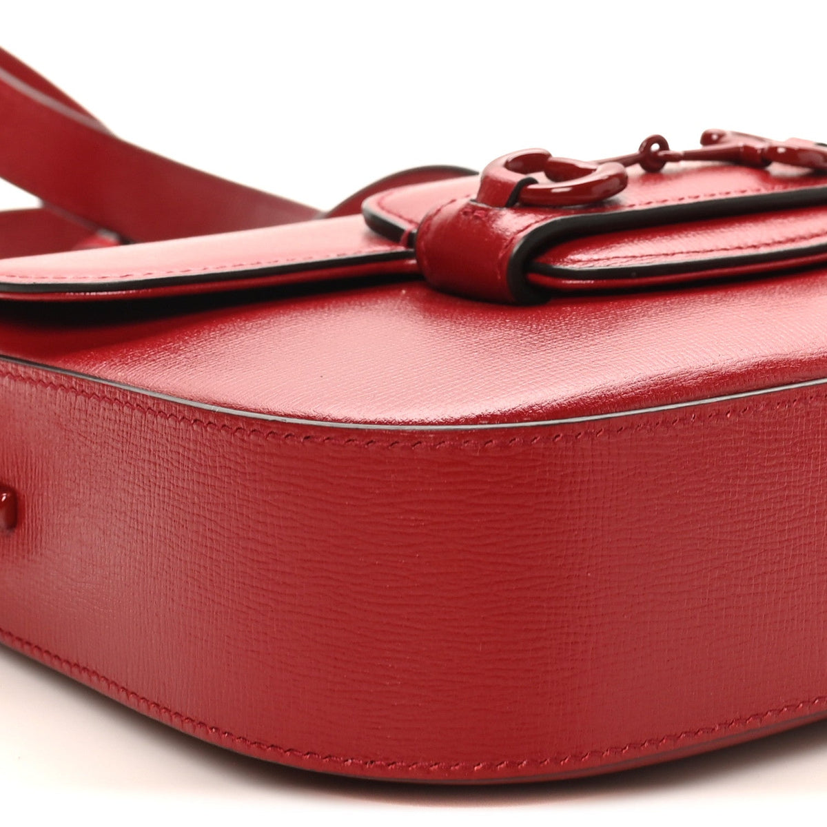 Calfskin Shoulder Bag - Red