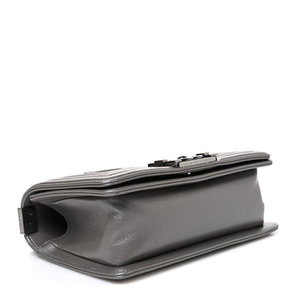 Small Flap Shoulder Bag - Gray